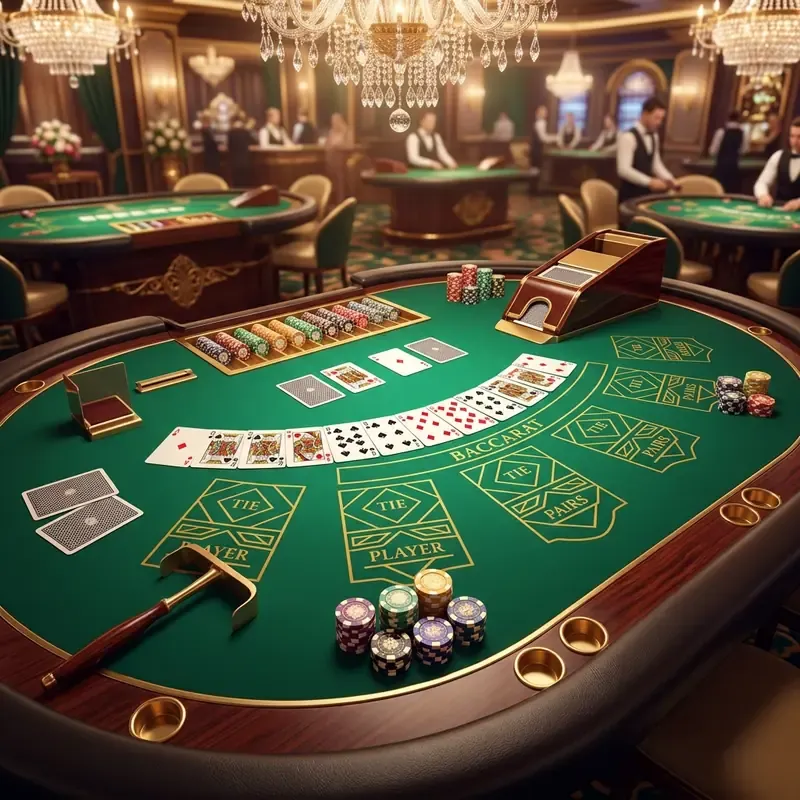 Baccarat online qoidalar, demo, live dealer