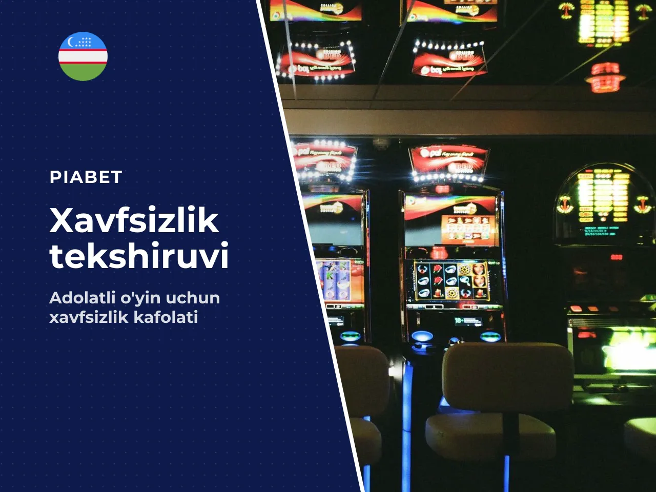 Kazinoni 5 daqiqada tekshirish chek-listi. Bu
