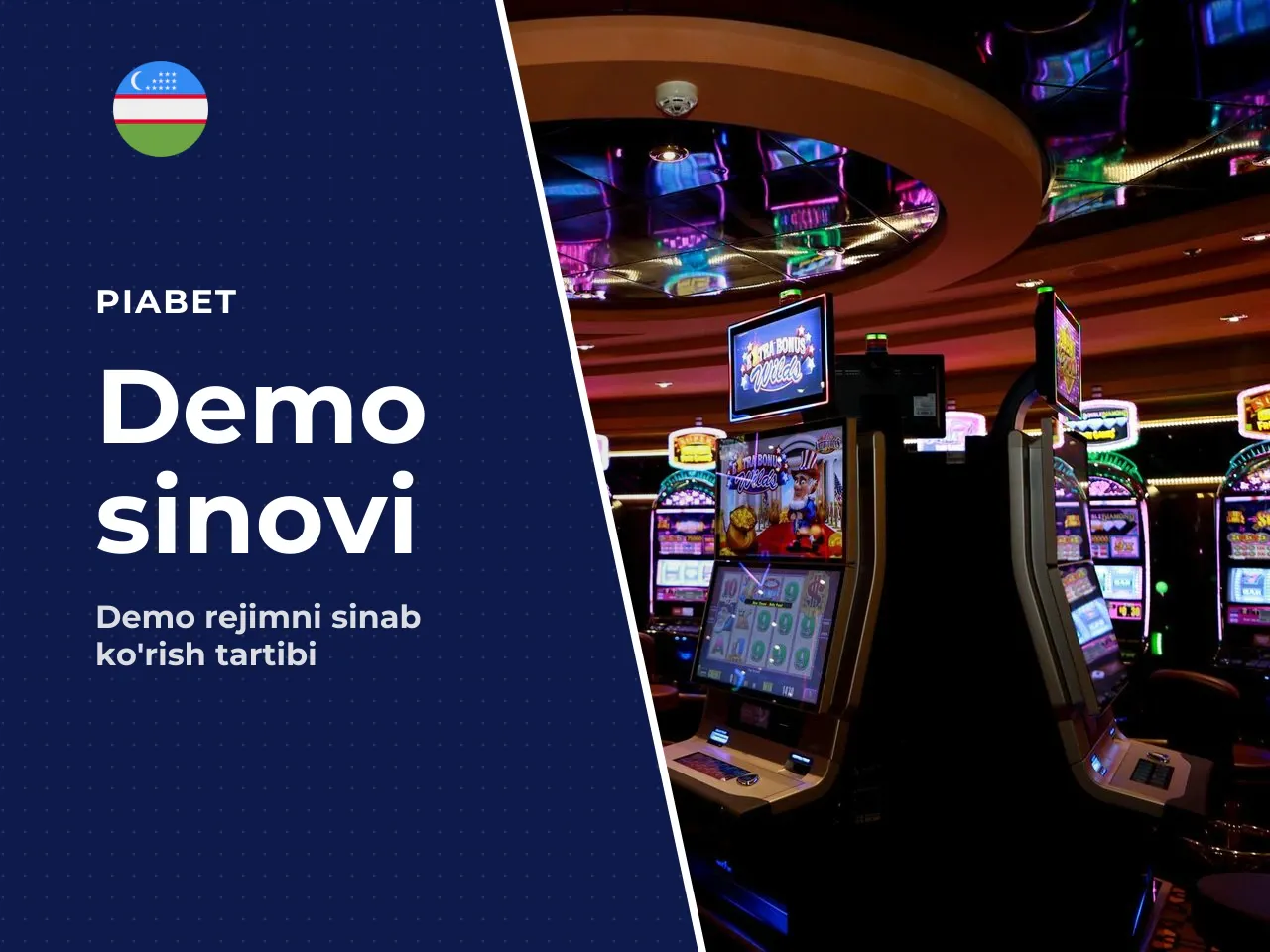 Demo rejimni sinash uchun chek-list. Quyidagi