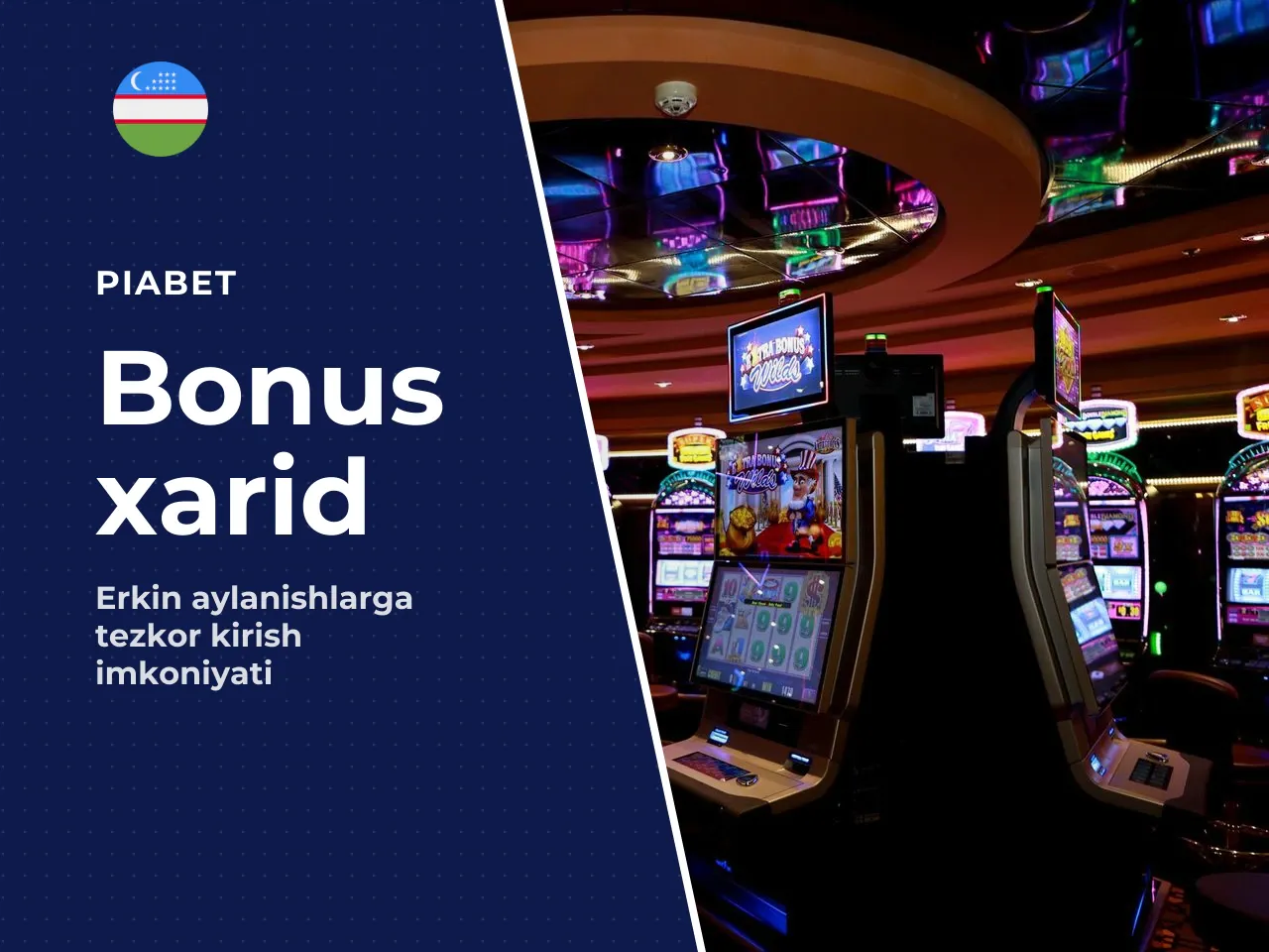 Bonus buy funksiyasi orqali siz o'z
