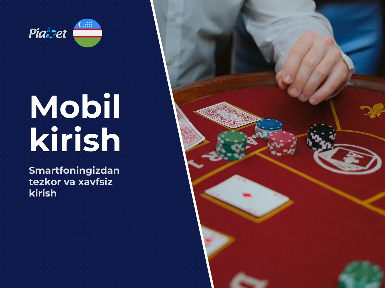 Piabet mobil kirish telefondan. Smartfon va