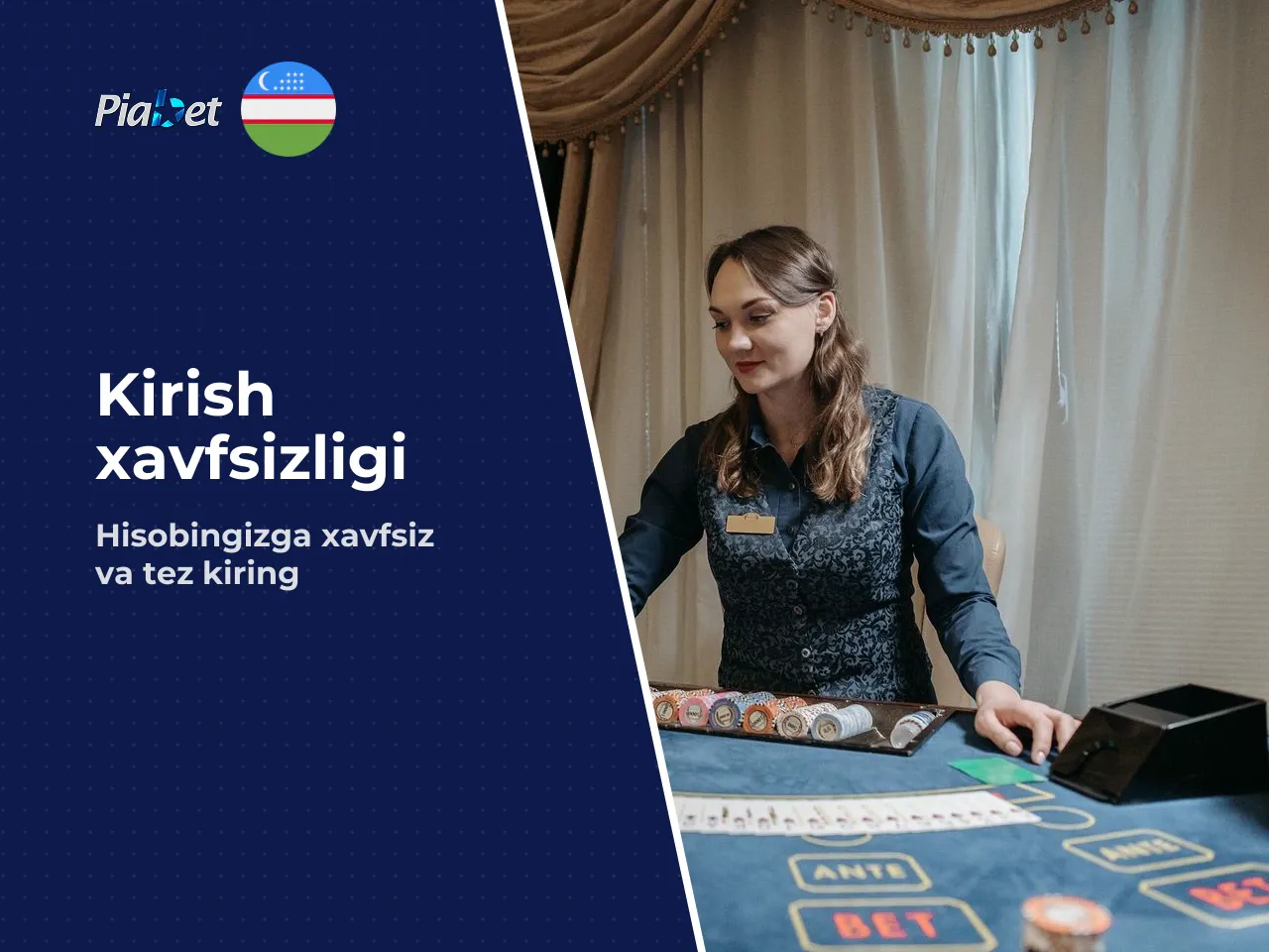 Shu sababli piabet rasmiy kirish sahifasini