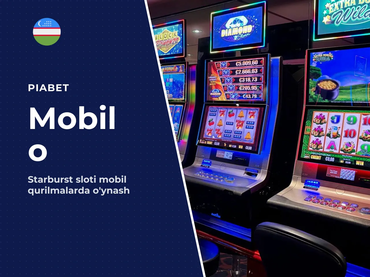 Starburst'ni mobildan o'ynash mumkinmi va brauzerda