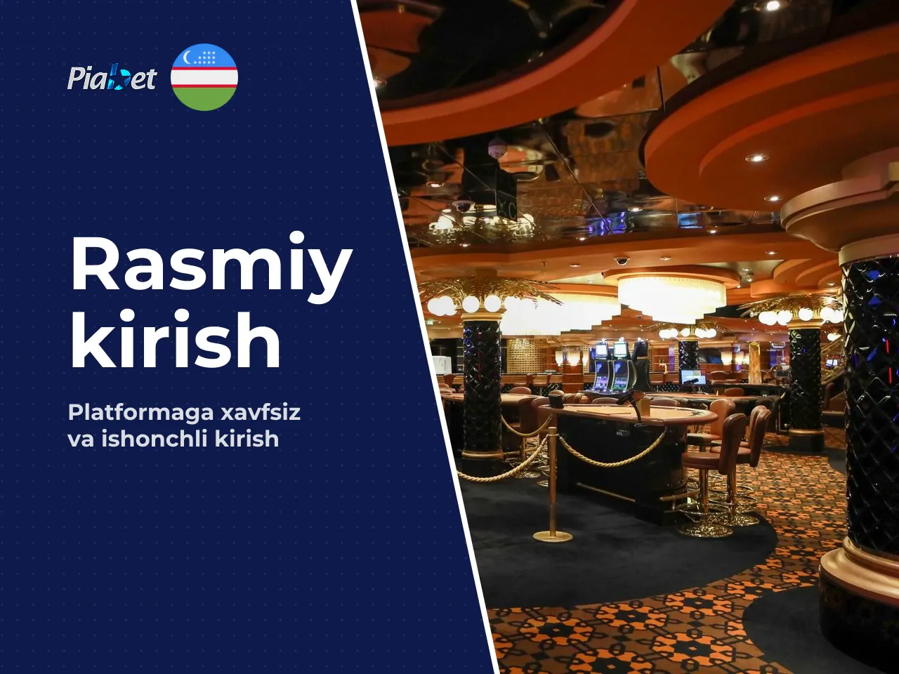 Piabet rasmiy kirish platformaning rasmiy manzilini